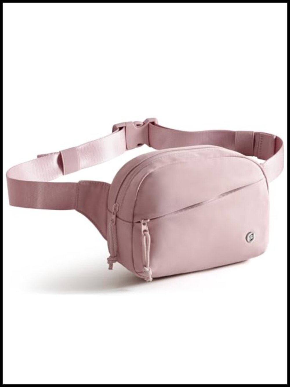 Water Repellent Fanny Pack Crossbody Sling Waist Bag Adjustable Strap 5 Pockets